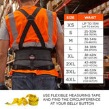 Proflex 1675 Back Support Brace With Cooling/warming Pack, X-small, 22" To 25" Waist, Black, Ships In 1-3 Business Days