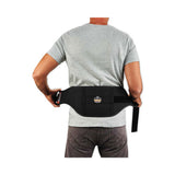 Proflex 1500 Weight Lifters Style Back Support Belt, Small, 25" To 30" Waist, Black, Ships In 1-3 Business Days