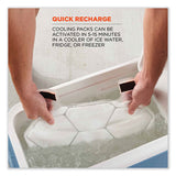 Chill-its 6230 Standard Phase Change Cooling Vest With Packs, Cotton, Large/x-large, Khaki, Ships In 1-3 Business Days