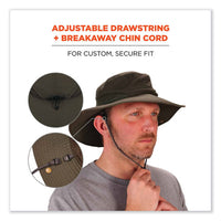 Chill-its 8936 Lightweight Mesh Paneling Ranger Hat, Large/x-large, Olive, Ships In 1-3 Business Days