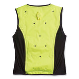 Chill-its 6685 Premium Dry Evaporative Cooling Vest With Zipper, Nylon, Medium, Lime , Ships In 1-3 Business Days