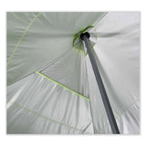 Shax 6015 Heavy-duty Pop-up Tent, Single Skin, 10 Ft X 20 Ft, Polyester/steel, Lime, Ships In 1-3 Business Days