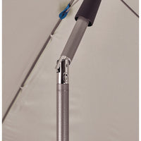 Shax 6100 Lightweight Work Umbrella, 90" Span, 92" Long, Blue Canopy, Ships In 1-3 Business Days