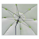 Shax 6100 Lightweight Work Umbrella, 90" Span, 92.4" Long, Lime Canopy, Ships In 1-3 Business Days
