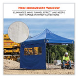 Shax 6092 Pop-up Tent Sidewall With Mesh Window, Single Skin, 10 Ft X 10 Ft, Polyester, Lime, Ships In 1-3 Business Days