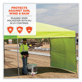 Shax 6098 Pop-up Tent Sidewall, Single Skin, 10 Ft X 10 Ft, Polyester, Lime, Ships In 1-3 Business Days