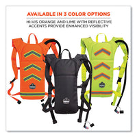 Chill-its 5155 Low Profile Hydration Pack, 2 L, Black, Ships In 1-3 Business Days