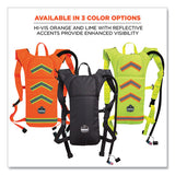 Chill-its 5155 Low Profile Hydration Pack, 2 L, Hi-vis Lime, Ships In 1-3 Business Days