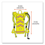 Chill-its 5155 Low Profile Hydration Pack, 2 L, Hi-vis Lime, Ships In 1-3 Business Days