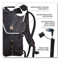 Chill-its 5156 Low Profile Hydration Pack, 3 L, Black, Ships In 1-3 Business Days