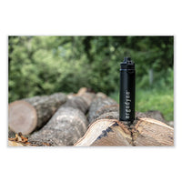 Chill-its 5152 Insulated Stainless Steel Water Bottle, 25 Oz, Black, Ships In 1-3 Business Days