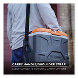 Chill-its 5170 17-quart Industrial Hard Sided Cooler, Orange/gray, Ships In 1-3 Business Days