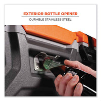Chill-its 5171 48-quart Industrial Hard Sided Cooler, Orange/gray, Ships In 1-3 Business Days