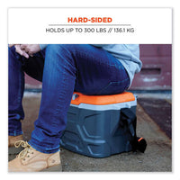Chill-its 5170 17-quart Industrial Hard Sided Cooler, Orange/gray, 30/pallet, Ships In 1-3 Business Days