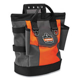 Arsenal 5527 Premium Topped Tool Pouch With Hinged Closure, 6 X 10 X 11.5, Polyester, Orange, Ships In 1-3 Business Days