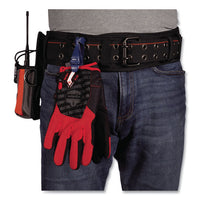 Arsenal 5550 3" Padded Base Layer Tool Belt, Fits Waist 40" To 54", Polyester, Black, Ships In 1-3 Business Days