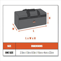 Arsenal 5567 Utility Knife Holder, 1.5 X 2.5 X 8.5, Polyester, Gray, Ships In 1-3 Business Days