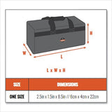 Arsenal 5567 Utility Knife Holder, 1.5 X 2.5 X 8.5, Polyester, Gray, Ships In 1-3 Business Days