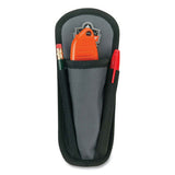 Arsenal 5567 Utility Knife Holder, 1.5 X 2.5 X 8.5, Polyester, Gray, Ships In 1-3 Business Days