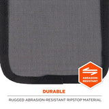 Arsenal 5569 Belt Clip Tool Pouch With Device Holster, 4 Compartments, 5 X 2 X 8.5, Polyester, Gray, Ships In 1-3 Bus Days