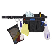 Arsenal 5715 Cleaning Apron Pouch With Pockets, 10 Compartments, 11 X 13.5, Nylon, Black, Ships In 1-3 Business Days