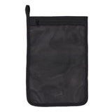 Arsenal 5718 Zippered Mesh Wash Bag, 8 X 10, Polyester, Black, 10/pack, Ships In 1-3 Business Days