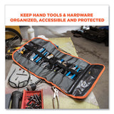 Arsenal 5871 Polyester Tool Roll Up, 21 Compartments, 27 X 14, Polyester, Black, Ships In 1-3 Business Days