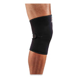 Proflex 600 Neoprene Single Layer Knee Sleeve, Medium, Black, Ships In 1-3 Business Days