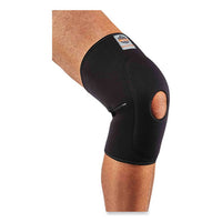 Proflex 615 Open Patella Anterior Pad Knee Sleeve, X-large, Black, Ships In 1-3 Business Days