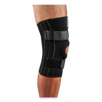 Proflex 620 Open Patella Spiral Stays Knee Sleeve, Small, Black, Ships In 1-3 Business Days