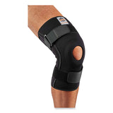 Proflex 620 Open Patella Spiral Stays Knee Sleeve, Small, Black, Ships In 1-3 Business Days