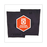 Proflex 601 Knee Compression Sleeve, Small, Black, Ships In 1-3 Business Days