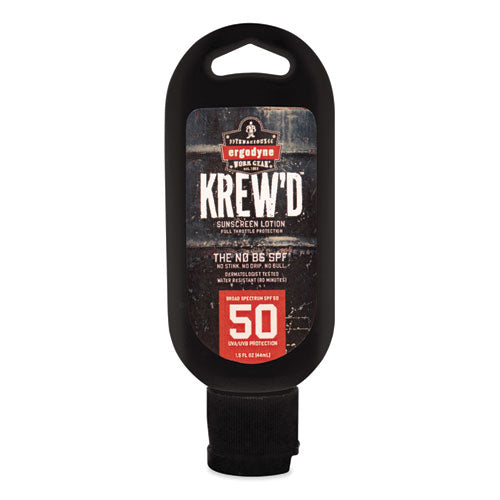 Krewd 6352 Spf 50 Sunscreen Lotion, 1.5 Oz Bottle, 12/pack, Ships In 1-3 Business Days