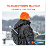 N-ferno 6812 Rib Knit Beanie, One Size Fits Most, Orange, Ships In 1-3 Business Days