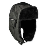 N-ferno 6802z Zippered Trapper Hat, Large/x-large, Black, Ships In 1-3 Business Days