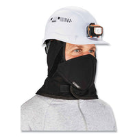N-ferno 6871 2-layer Winter Liner + Mouthpiece Kit, Fleece/cotton, One Size Fits Most, Black, Ships In 1-3 Business Days