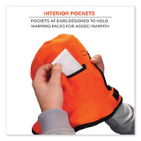 N-ferno 6871 2-layer Winter Liner + Mouthpiece Kit, Fleece/cotton, One Size Fits Most, Black, Ships In 1-3 Business Days