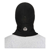 N-ferno 6893z Balaclava W/ Zipper For Bump Cap Insert, Polyester Fleece, One Size Fit Most, Black, Ships In 1-3 Business Days