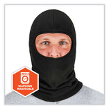 N-ferno 6893z Balaclava W/ Zipper For Bump Cap Insert, Polyester Fleece, One Size Fit Most, Black, Ships In 1-3 Business Days