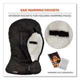 N-ferno 6952 3layer Quilt Shoulder Winter Liner, Foam/polyester/sherpa, One Size Fits Most, Black, Ships In 1-3 Business Days