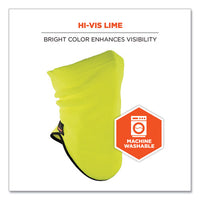 N-ferno 6960 Fleece Neck Gaiter, Fleece, One Size Fits Most, Hi-vis Lime, Ships In 1-3 Business Days