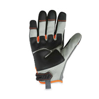 Proflex 710 Heavy-duty Mechanics Gloves, Gray, Small, Pair, Ships In 1-3 Business Days