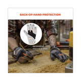 Proflex 710 Heavy-duty Mechanics Gloves, Gray, 2x-large, Pair, Ships In 1-3 Business Days