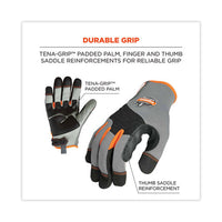 Proflex 710 Heavy-duty Mechanics Gloves, Gray, 2x-large, Pair, Ships In 1-3 Business Days