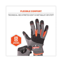 Proflex 710 Heavy-duty Mechanics Gloves, Gray, 2x-large, Pair, Ships In 1-3 Business Days