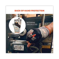 Proflex 720 Heavy-duty Framing Gloves, Gray, 2x-large, Pair, Ships In 1-3 Business Days