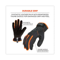 Proflex 815 Quickcuff Mechanics Gloves, Black, Small, Pair, Ships In 1-3 Business Days