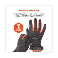 Proflex 815 Quickcuff Mechanics Gloves, Black, Small, Pair, Ships In 1-3 Business Days