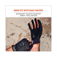 Proflex 815 Quickcuff Mechanics Gloves, Black, Large, Pair, Ships In 1-3 Business Days