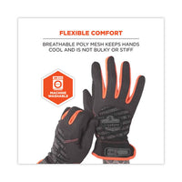 Proflex 815 Quickcuff Mechanics Gloves, Black, Large, Pair, Ships In 1-3 Business Days